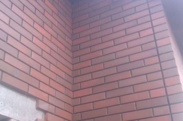 narożnik murowany przewiązany