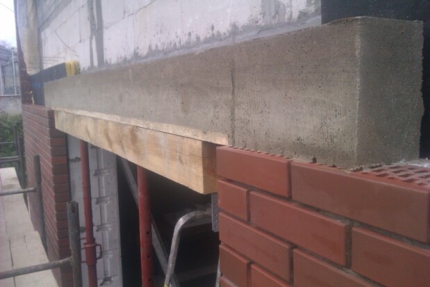 zbrojona belka nadprożowa